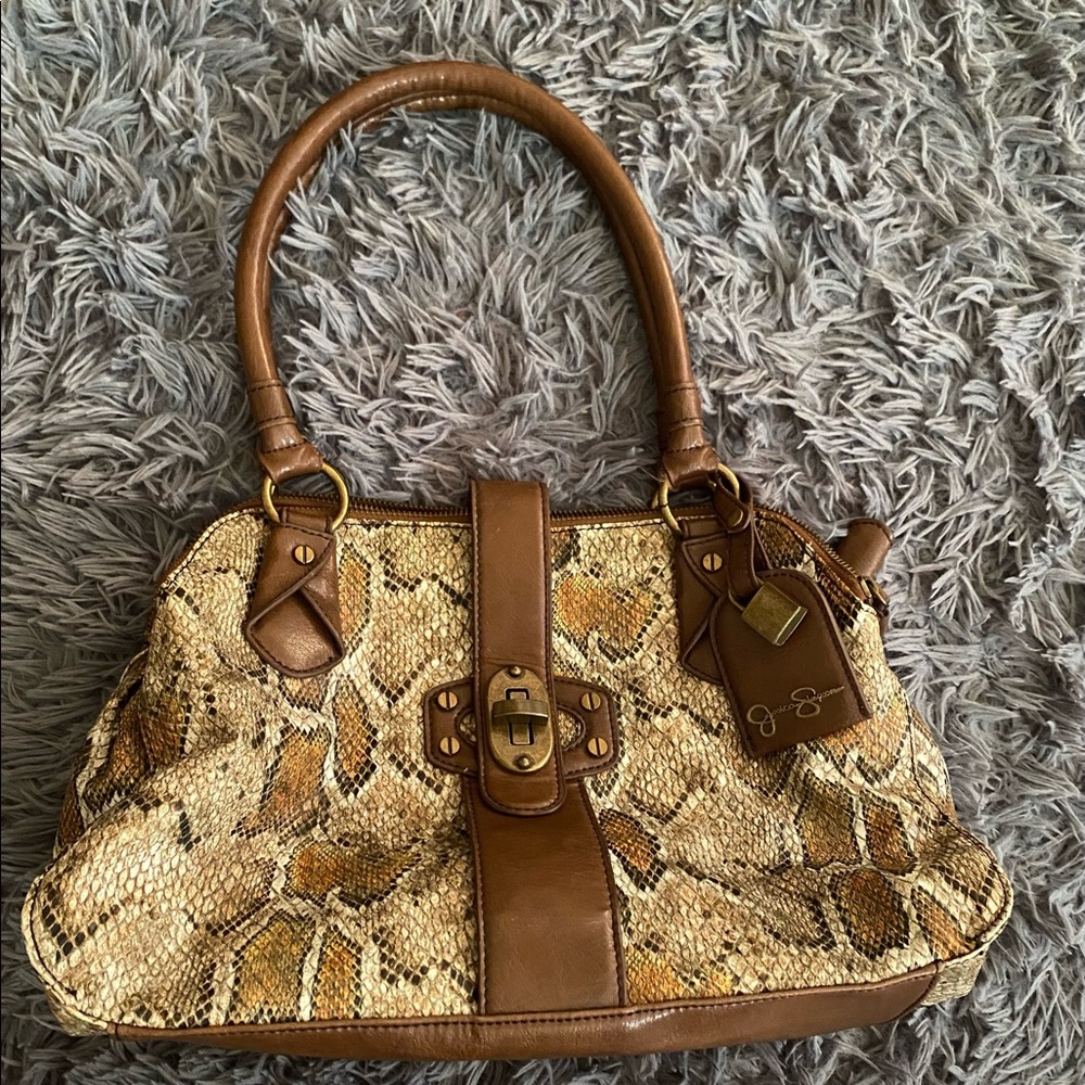 Jessica Simpson multicolored shoulder bag.